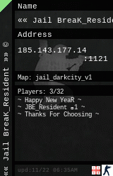 Stats for «« Jail BreaK_Resident »» ©